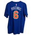 nwt adidas 6 New York Knicks Kristaps Porzingis Jersey T-shirt size XL