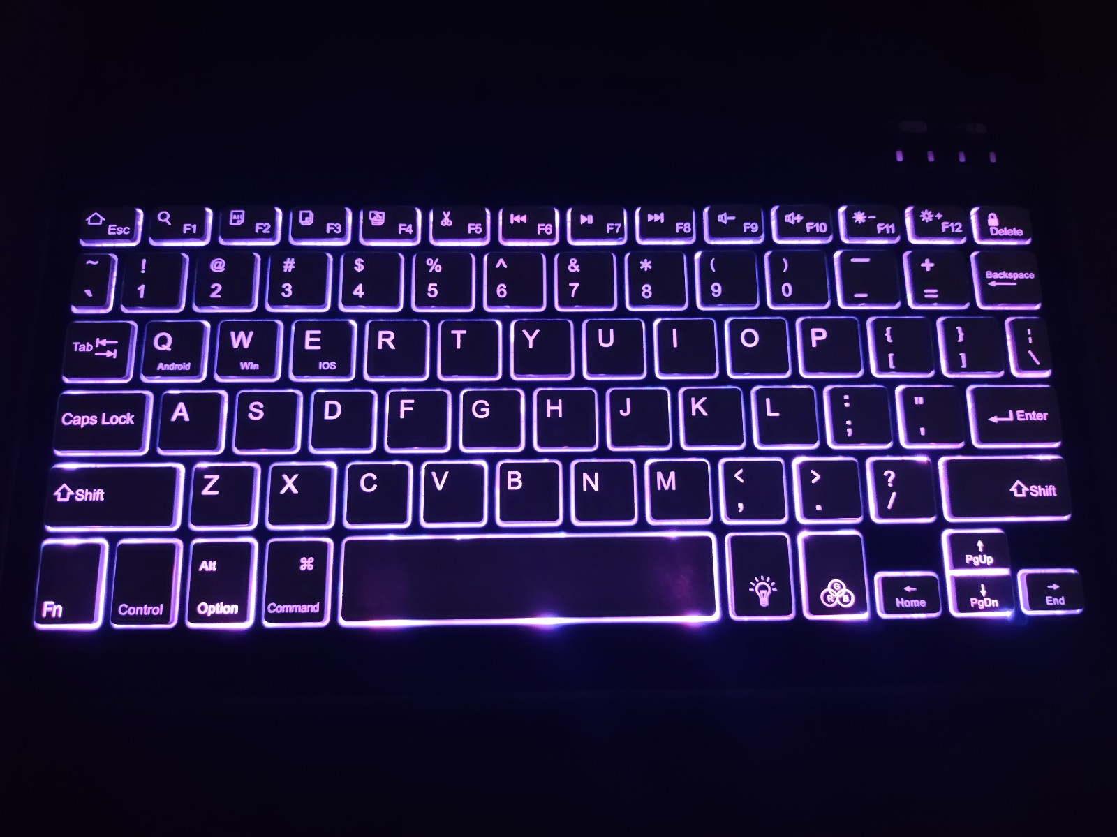 Backlit Keyboard (Bluetooth Wireless)