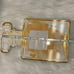 Chanel, Prada, and Gucci Designer Home Wooden Décor (4 items)