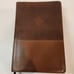 THE AMPLIFIED STUDY BIBLE by ZONDERVAN 2017 Brown Leathersoft Large Print EUC