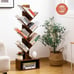 Tree Bookshelf - 6 Shelf Retro Floor Standing Bookcase (Free Shipping)