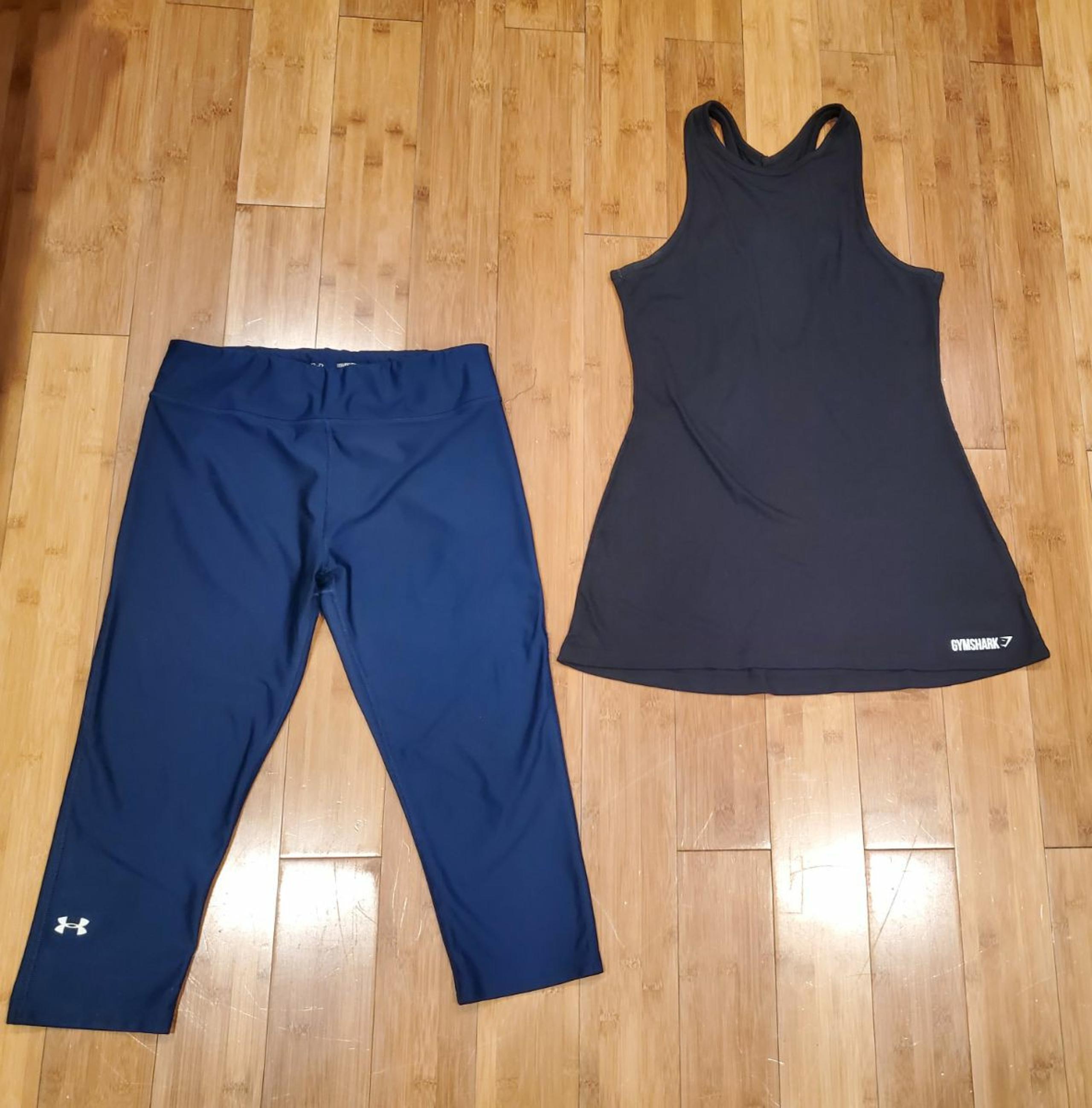 Gymshark and under armour bundle