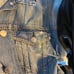 Rag & Bone Jean Jacket with Leather Sleeves