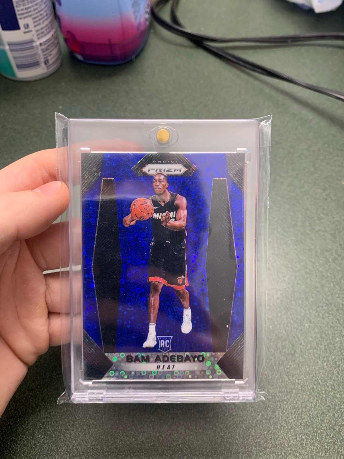 2017-18 Panini Prizm Blue Fast Break Prizm /175 Bam Adebayo #51 Rookie RC