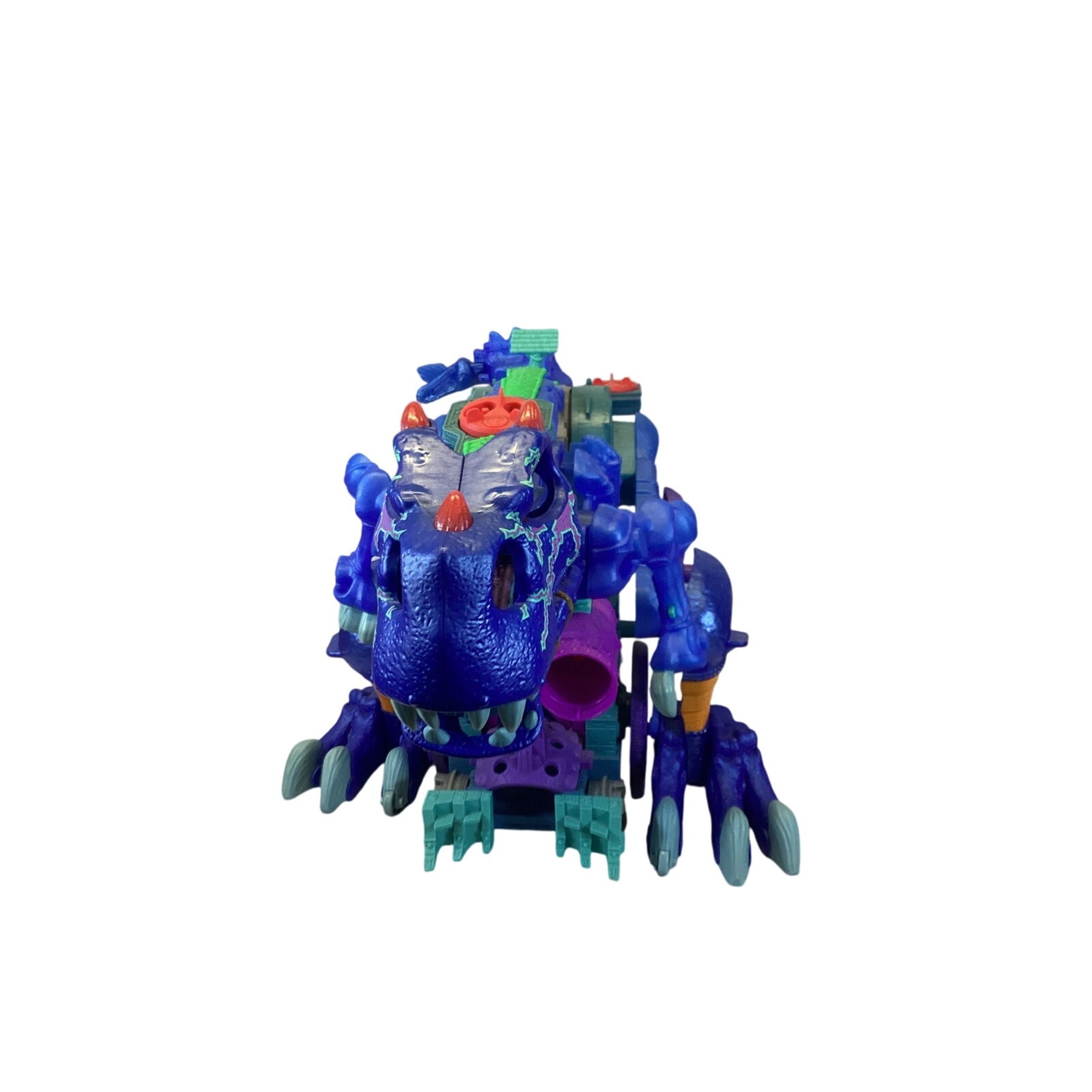 Fisher-Price Imaginext Ultra T-Rex Blue Ice Dino 2015 Mattel Light/Sound
