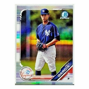 HOT YANKEE REFRACTOR DEIVI GARCIA ROOKIE