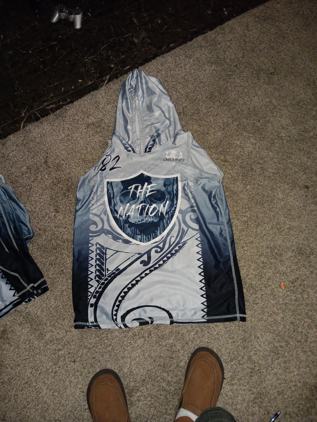 Hooded performance T-shirt