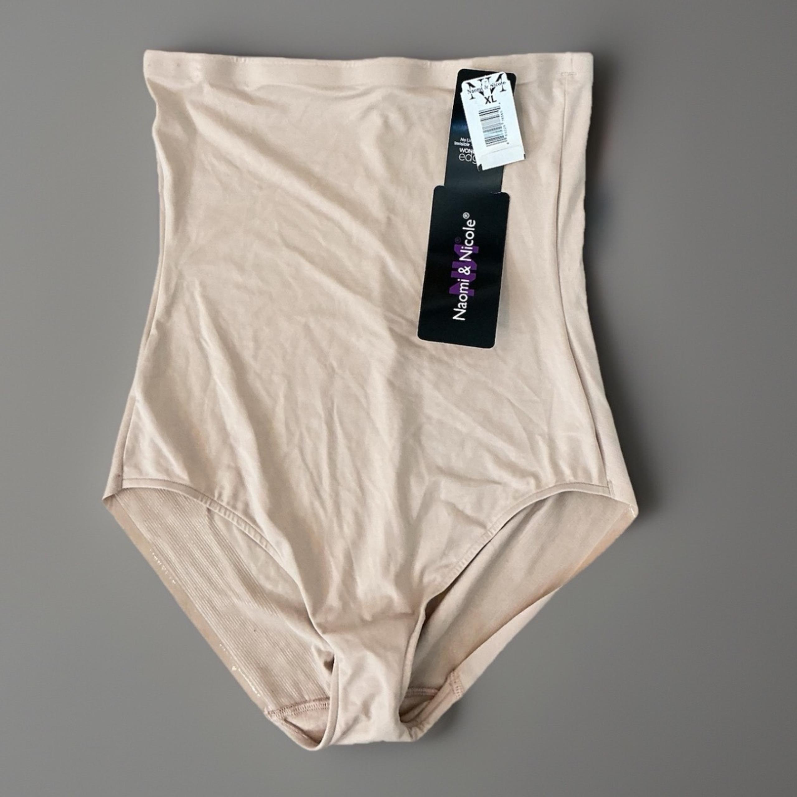 NWT Naomi Nicole Shapewear Hi-Waist Brief Tummy Control Smoothing XL