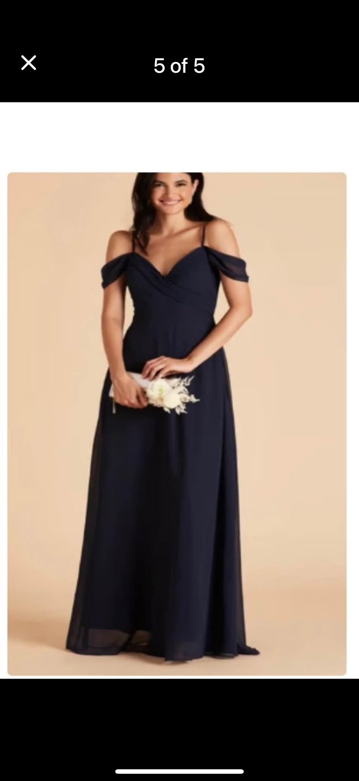 Birdie Gray Bridesmaid Dress (altered for petite!)