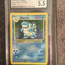 Blastoise base set 2 holo