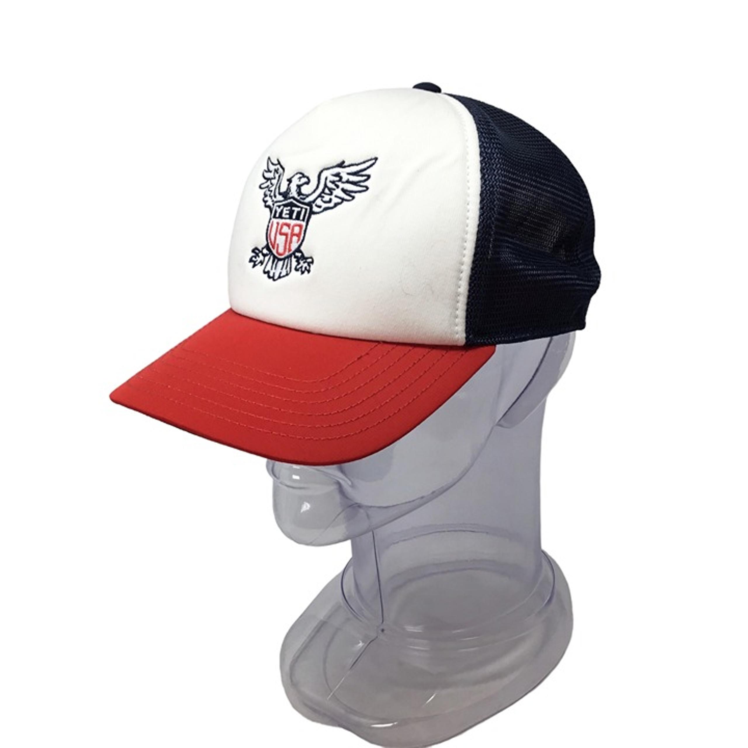Yeti 2018 4th of July Special Edition USA Eagle Men's Hat Cap Trucker Mesh