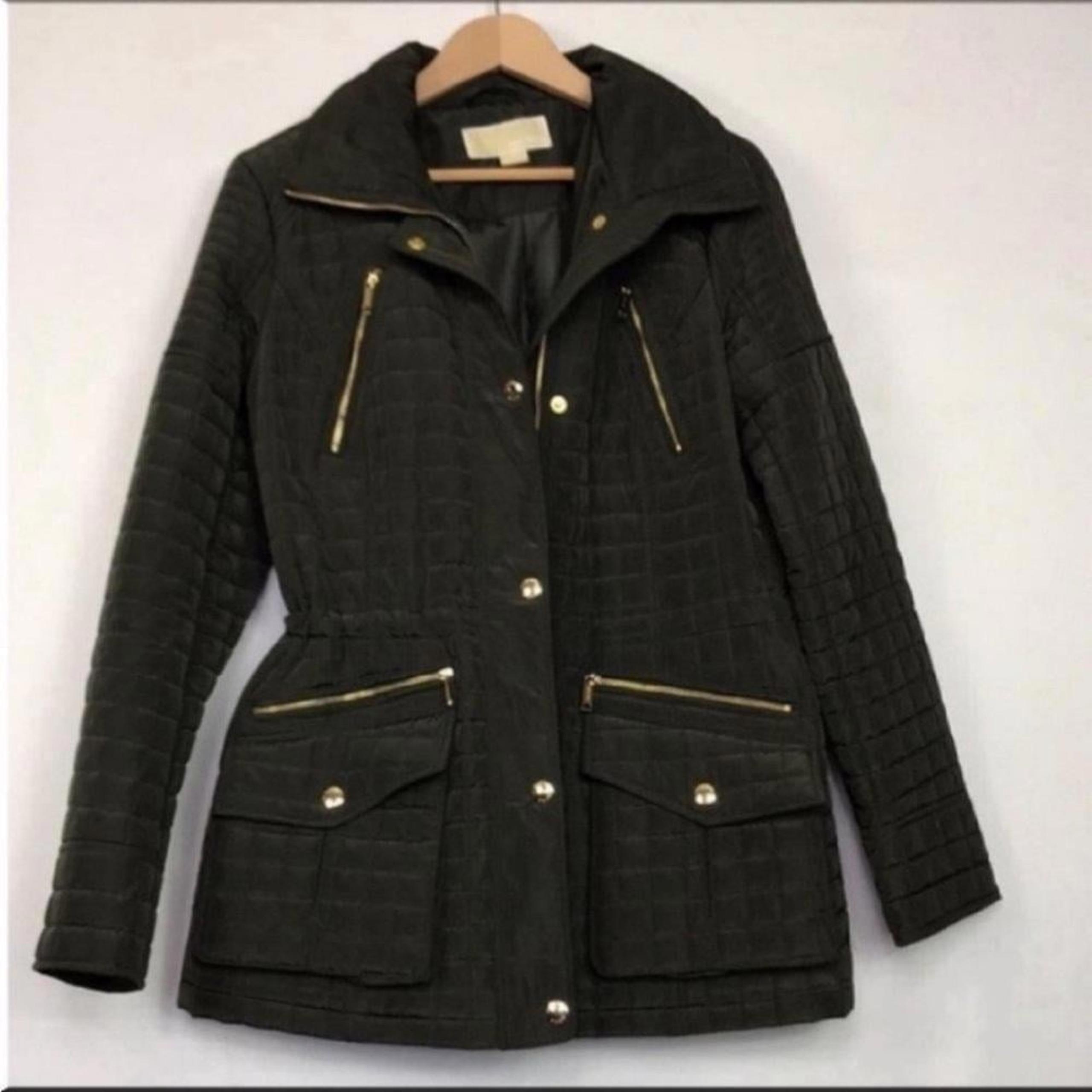 Michael Kors Womens Packable Hooded Puffer Jacket Size S