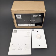 JBL CSR-V White Wall Volume Controller For Select CSM CSMA VMA Mixer Amplifiers