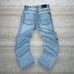 Vintage Skater Wide Leg Jeans South Pole Light Wash Baggy Denim Rap Style Y2K