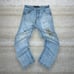 Vintage Skater Wide Leg Jeans South Pole Light Wash Baggy Denim Rap Style Y2K