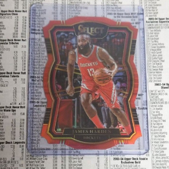 Panini Select 17-18 James Harden Die Cut