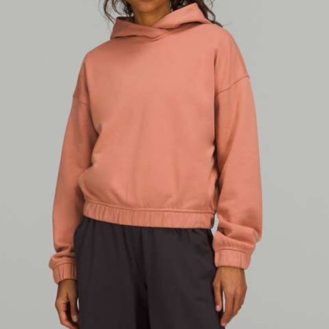 Lululemon Relaxed Cropped Hoodie size 10