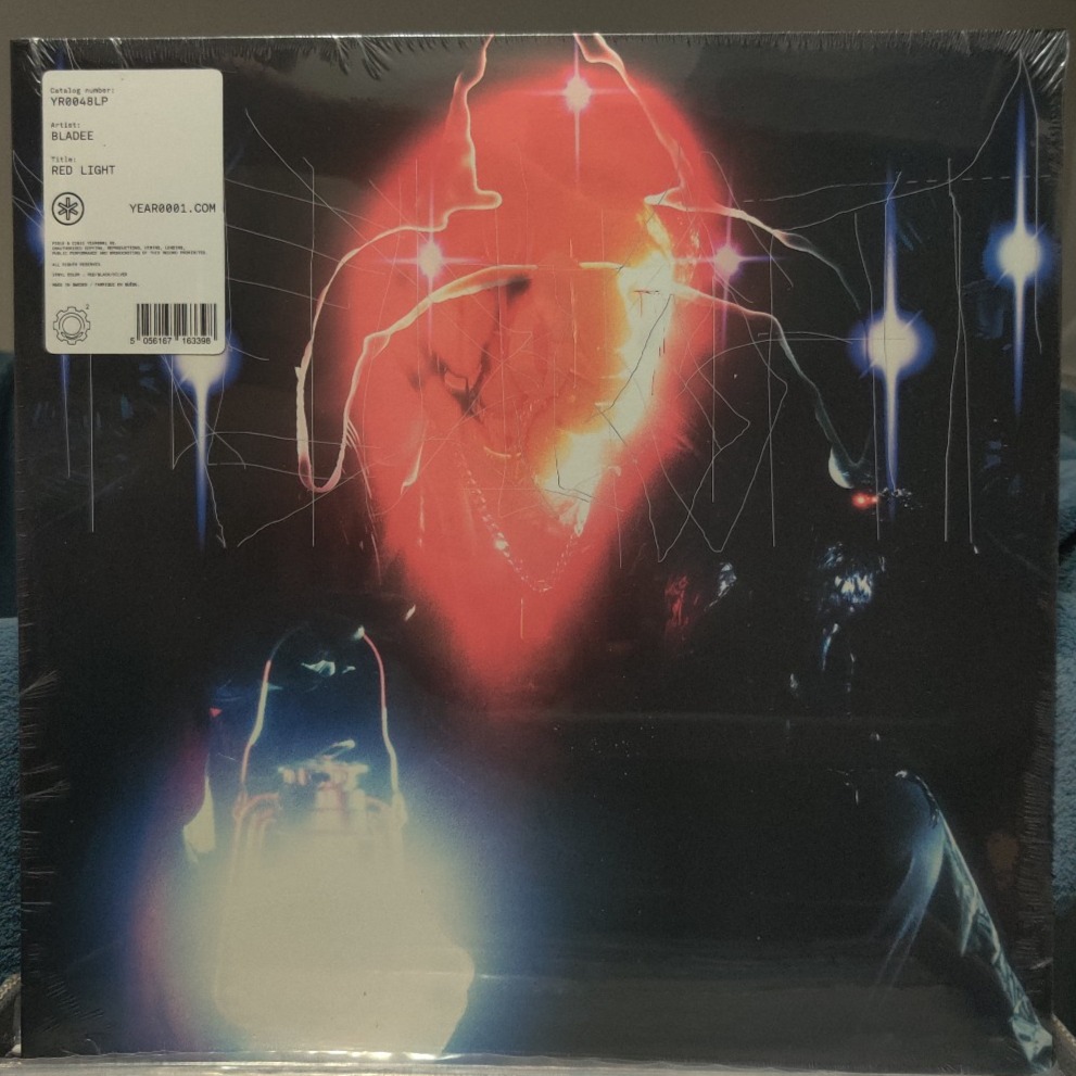 Bladee - Red Light LP Webstore Exclusive Dark Marble Vinyl