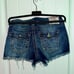 True Religion Jean Shorts Joey Cut Off Size 27 Rolled Boiled Capri Basic