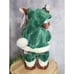 Dan Dee Rudolph the Red-Nosed Reindeer Trombone Animated Plush PJ's Santa Hat