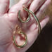 Bracelet & Earrings Set NEW Gold Plated Vintage Rainbow Glass Rhinestone Clip-On