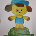 Vtg Unused Poochie Paperdoll Book