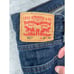 Levi's Mens 527 Dark Blue Relaxed Fit Bootcut Leg Denim Jeans Size 36x30