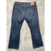 Levi's Mens 527 Dark Blue Relaxed Fit Bootcut Leg Denim Jeans Size 36x30
