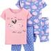 NWT carters 4t 4 go to bed when pigs fly pajamas farm rainbows summer easter