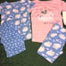 NWT carters 4t 4 go to bed when pigs fly pajamas farm rainbows summer easter