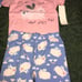 NWT carters 4t 4 go to bed when pigs fly pajamas farm rainbows summer easter