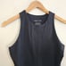 NWT Everlane Black The Cutaway Sleeveless Tank Thong One-Piece Bodysuit