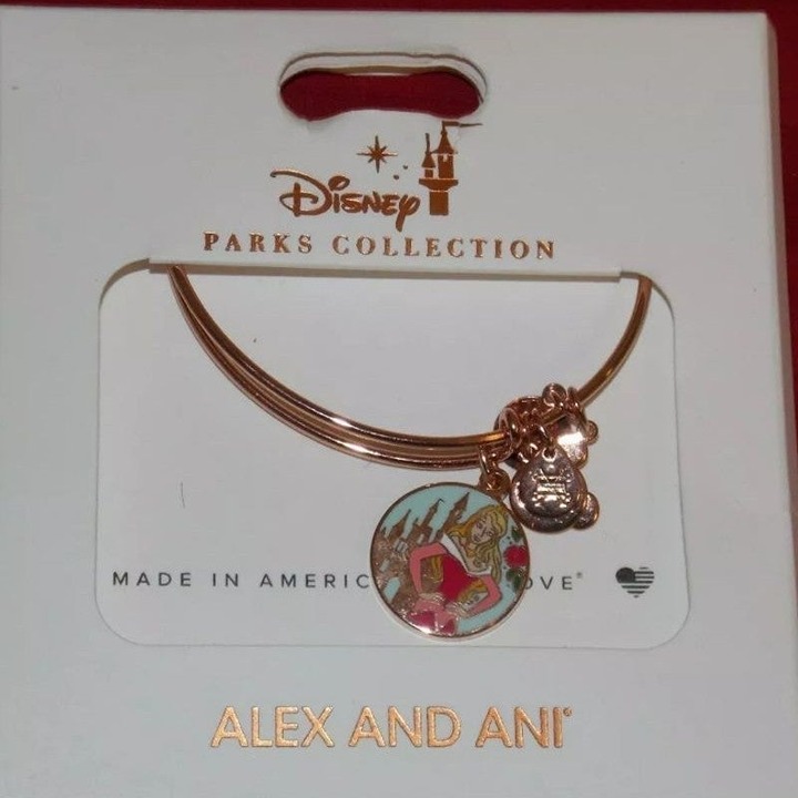 Disney Alex and Ani Rose Gold Aurora