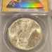 1922 PEACE SILVER DOLLAR ANACS AU58 VAM- 2C EXTRA HAIR TOP 50