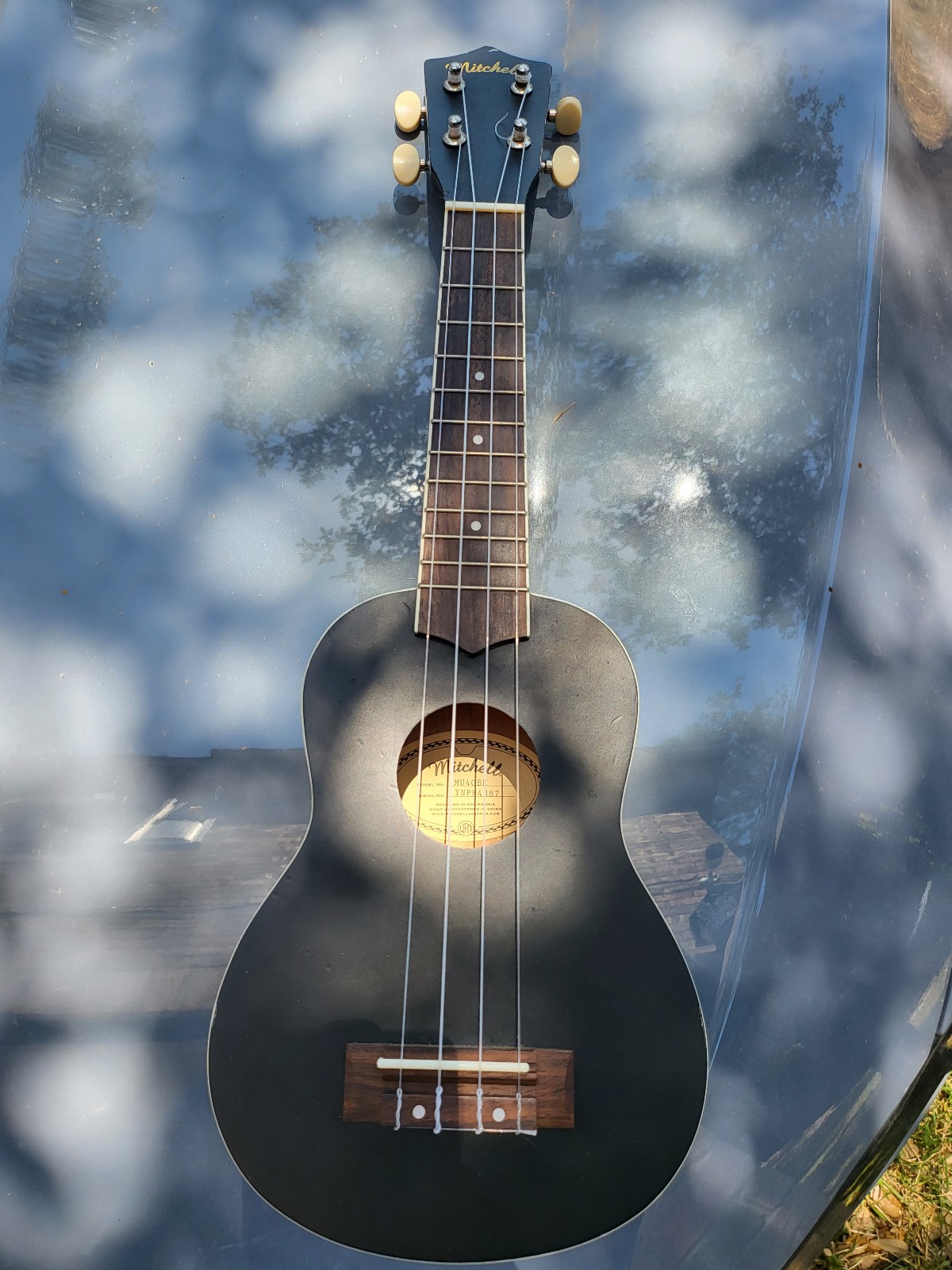 Guitar Mitchell MU40 Soprano Ukulele Black