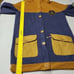 DC Shoes Women's Small Bayroad Full Zip Hoodie Blue Brown Warm Snow Jacket