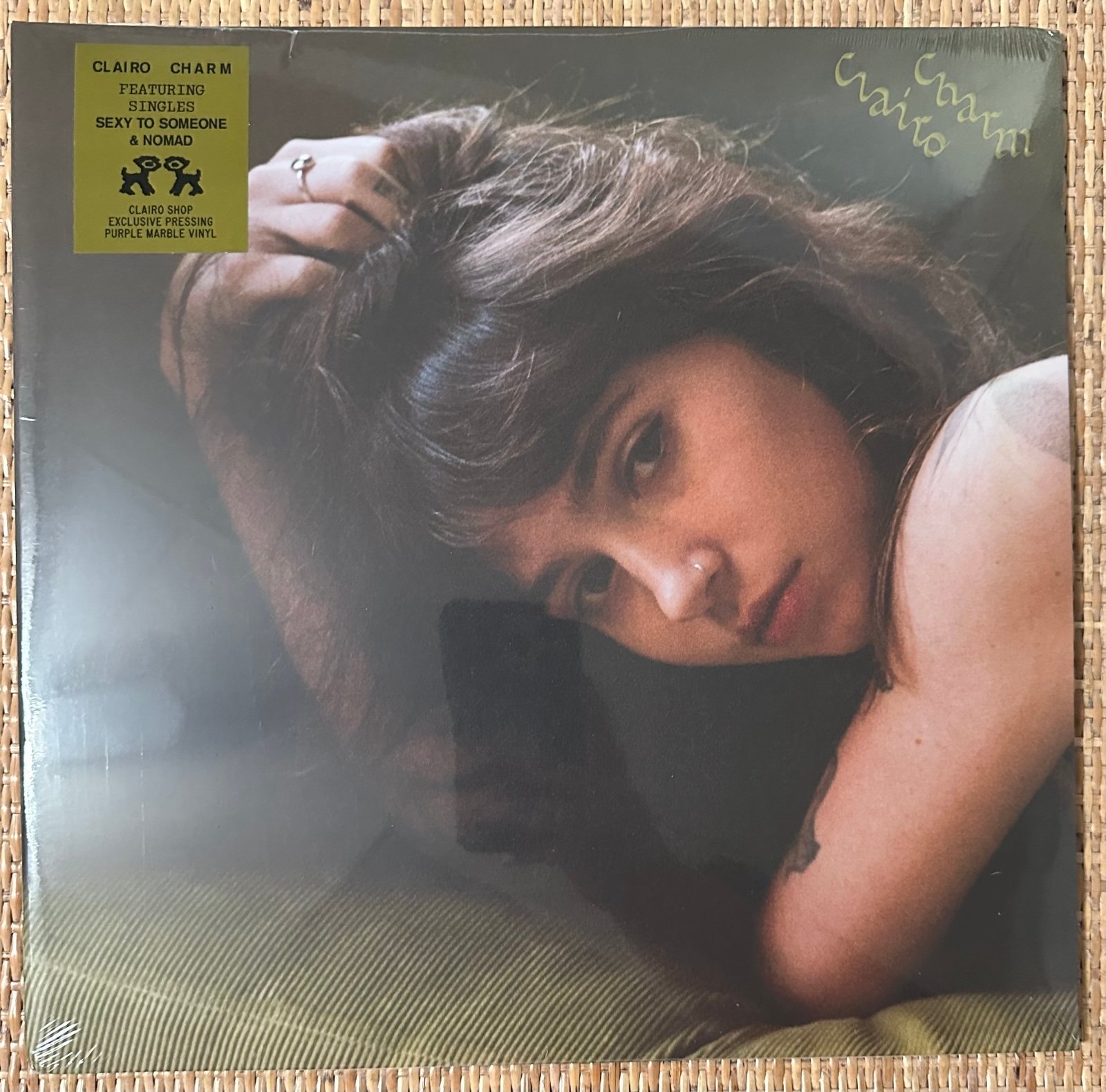 Clairo Charm Purple Marble Vinyl