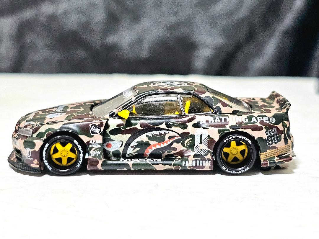 MINIGT KAIDO☆HOUSE GT-R (R34) BAPE Custom Cars