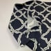 3 Pottery Barn Kendra Trellis Euro Sham Midnight Blue Navy