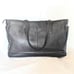 A. Giannetti Black Leather Tote Bag