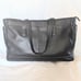 A. Giannetti Black Leather Tote Bag