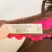 90s Victoria’s Secret Silk Lace & Mesh Hot Pink & Cocoa Babydoll Dress 34C