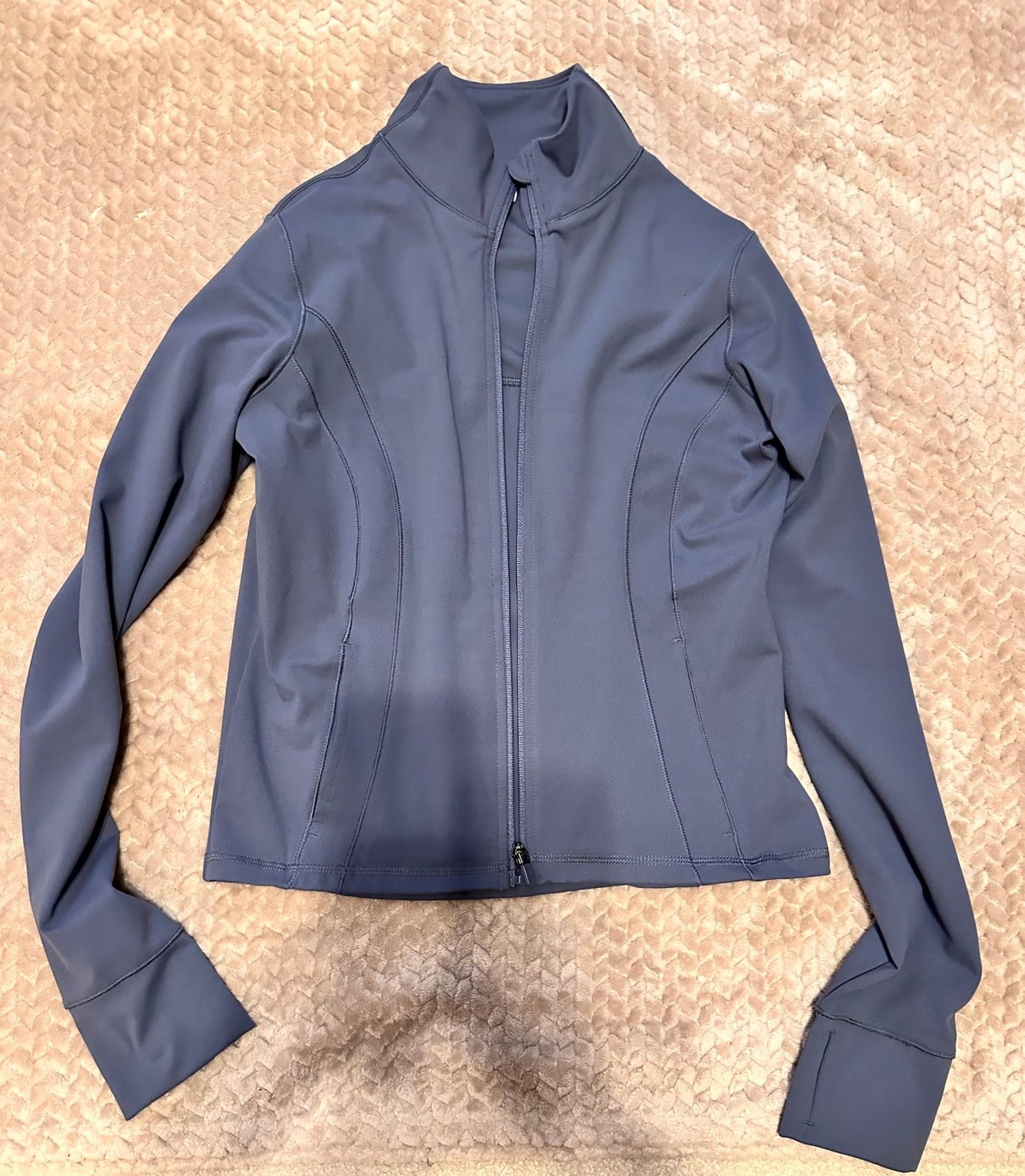 90 degree by Reflex soft lightweight jacket blue grey medium