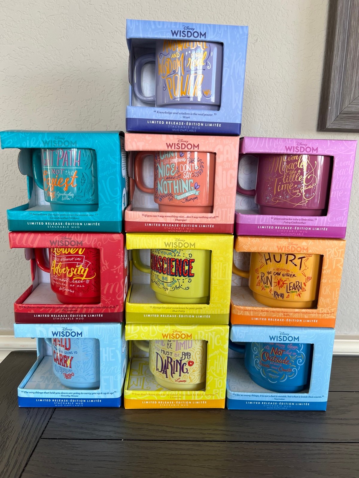 Disney Wisdom Mugs