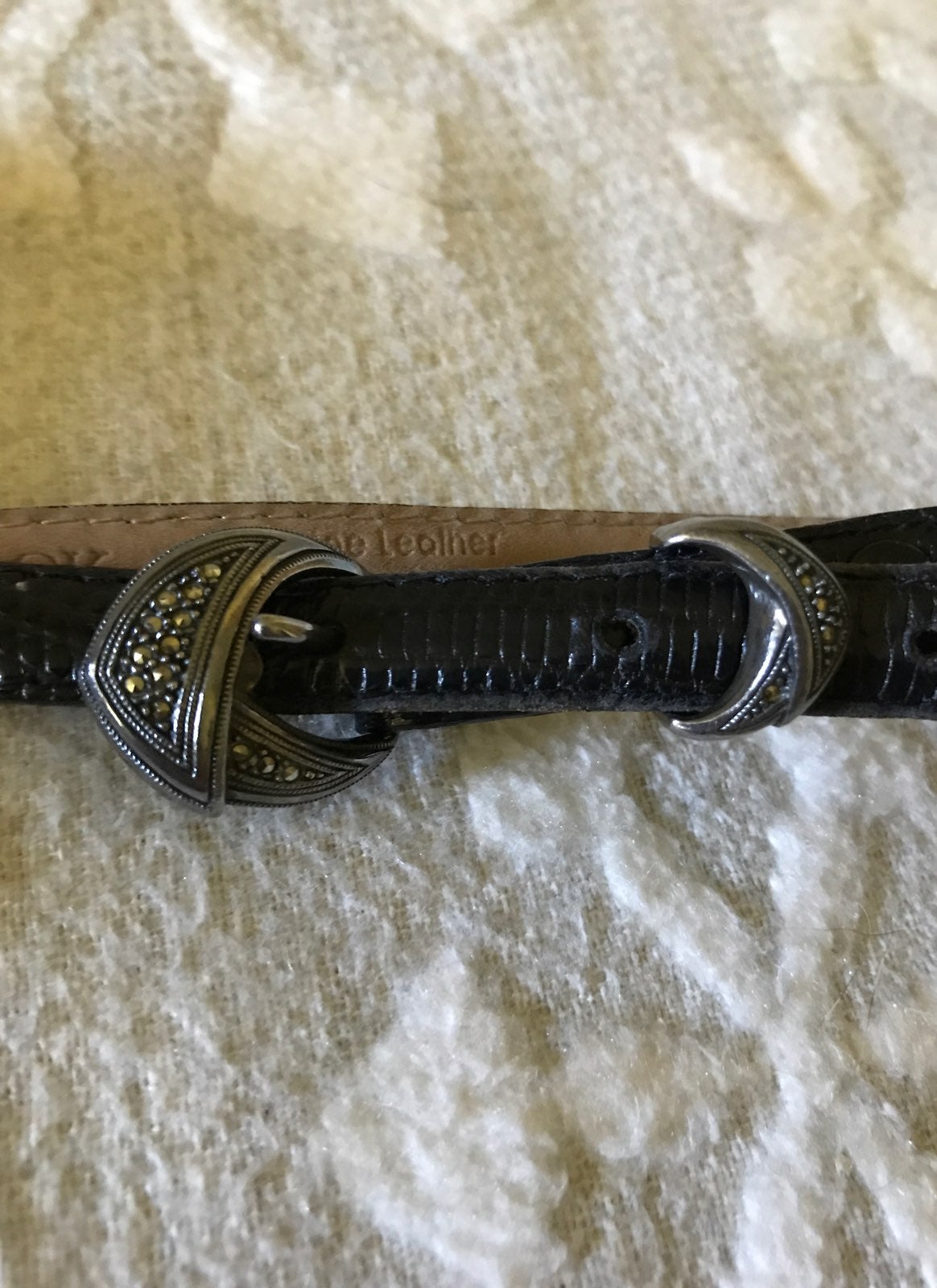 Judith Jack Leather Belt