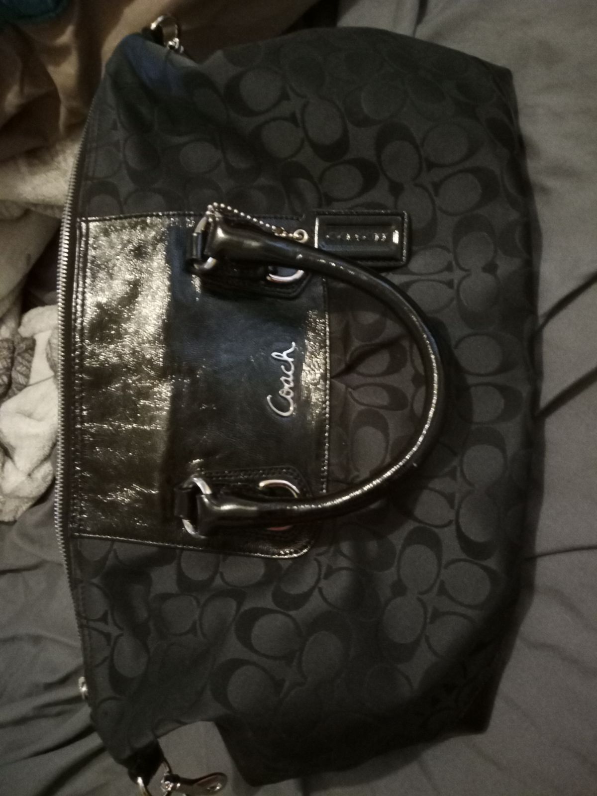 Coach Sateen Ashley Satchel