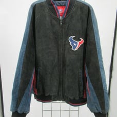 VTG Men's NFL Houston Texans Full-Zip Qu