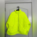 Free People movement Pippa Puffer Jacket Highlighter Yellow Lemon NWOT size s