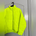 Free People movement Pippa Puffer Jacket Highlighter Yellow Lemon NWOT size s