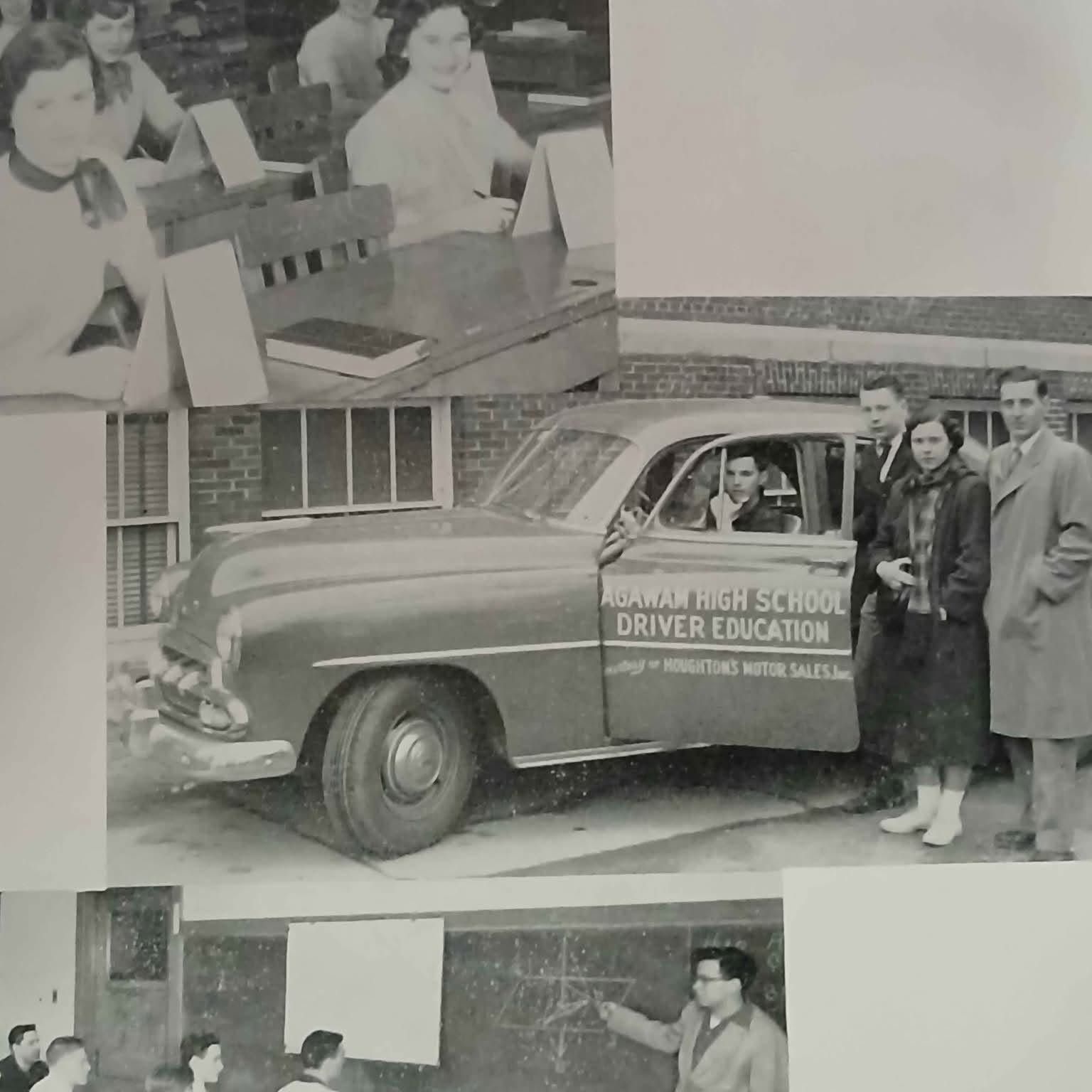 1953 Sachem Highschool yearbook Agawam, Mass.
